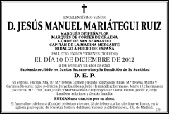 Jesús Manuel Mariátegui